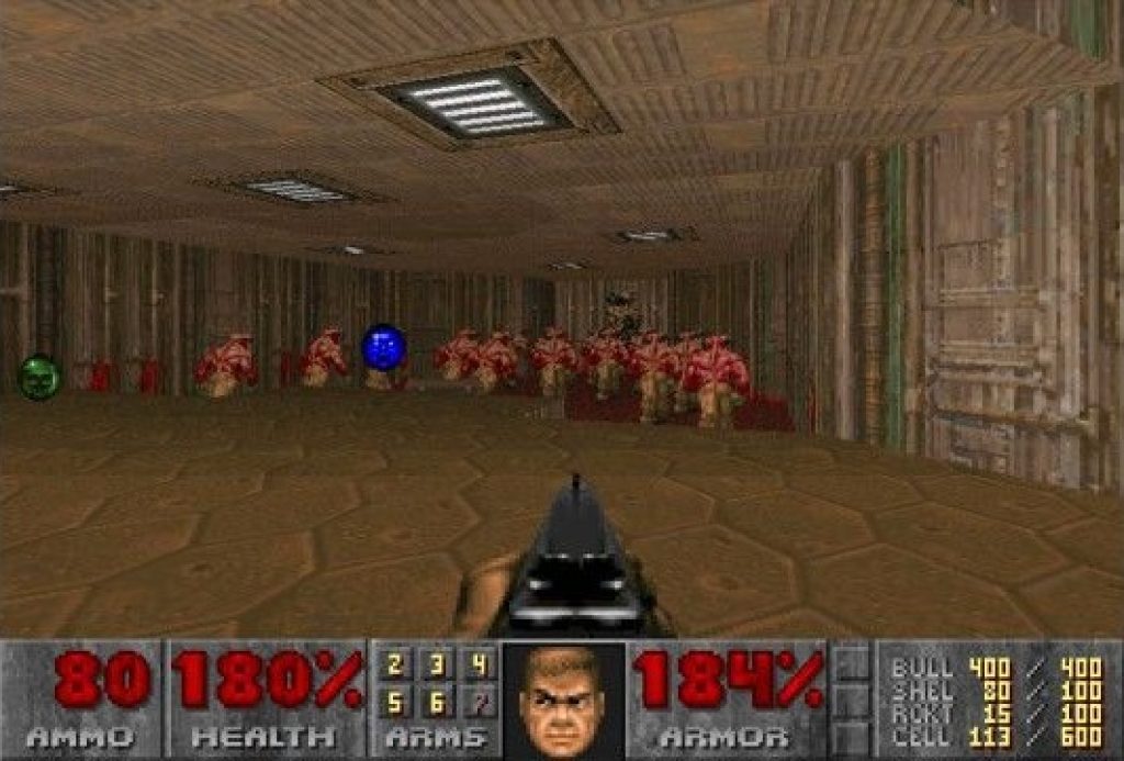 Doom 2 gameplay