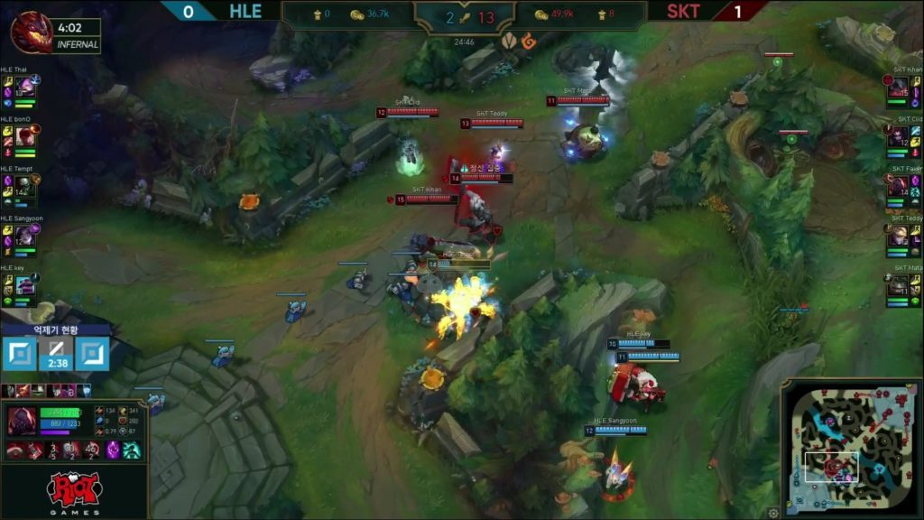 League of Legends gameplay